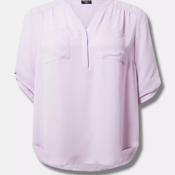 Harper Georgette 3/4 Sleeve - Picture 4 of 5